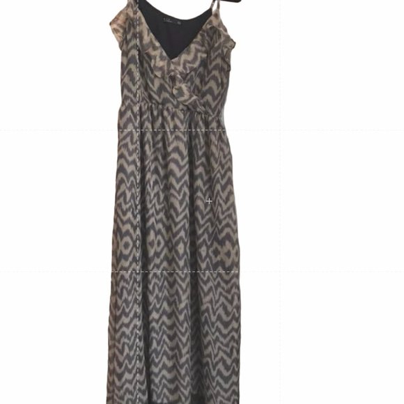 NWOT Sz UK 10 - PIT by JC Collection Maxi Dress Mob Wife Mafia Y2K - Picture 1 of 5